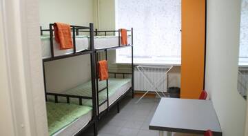 Фото номера Двухъярусная кровать в общем номере для мужчин и женщин Гостиница Новый Хостел г. Новомосковск 2
